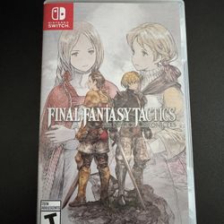 Final Fantasy Tactics Nintendo Switch