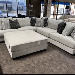 Big Grey Gorgeous New Sectional 
