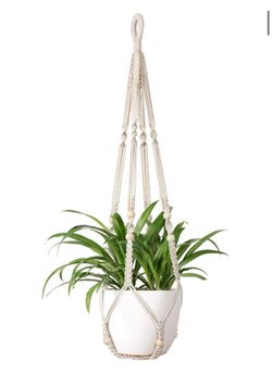 Macrame Colgador para Plant Hanger plantas de macram