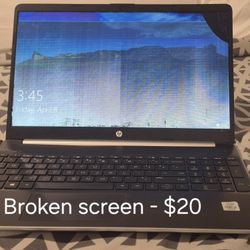 HP 15 Inch Laptop Great For Computer Savy Person