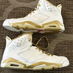 Air Jordan Retro 6 Golden Moments Pack Size 13 