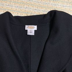 Black Coat Talbots Size 16