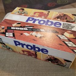 Vintage 1974 Probe Board Game by Parker Brothers Complete Game of Words Excellent Shape 1970s 70s

