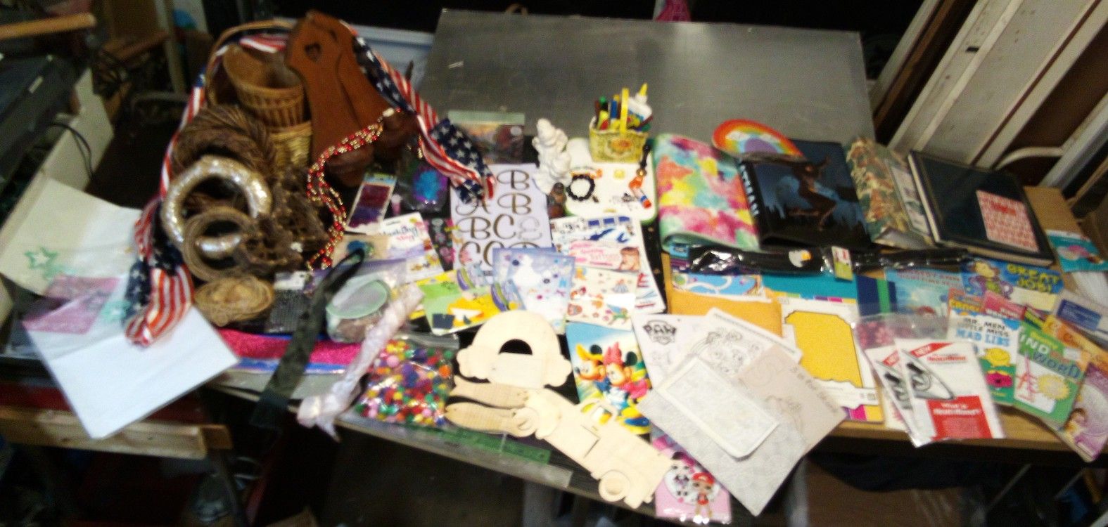 Very Large And Incredibly Diverse Collection of Crafting Supplies