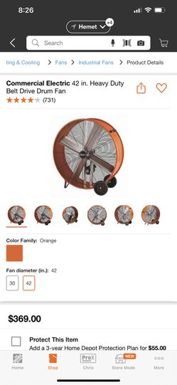 42 Inch Industrial Fans