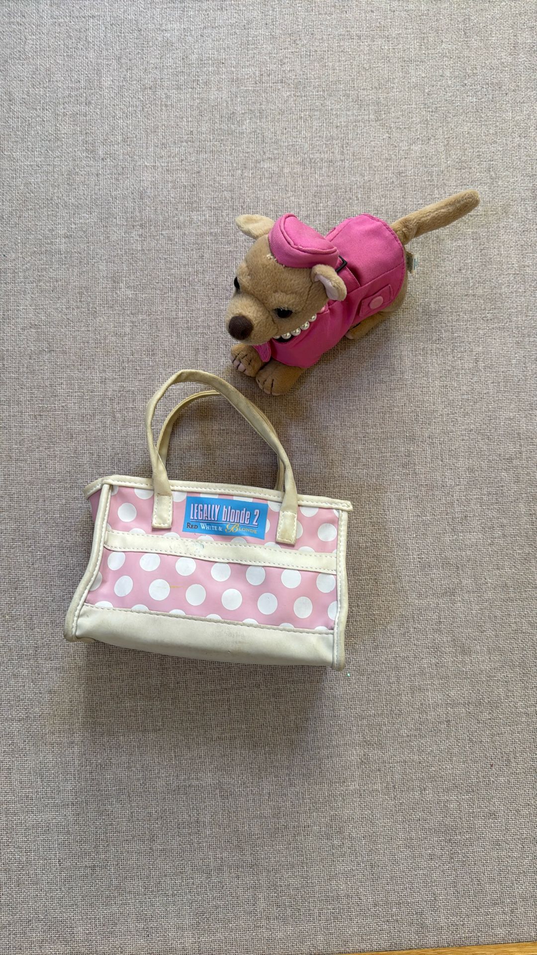 Legally Blonde 2 Bruiser Woods Dog & Carrying Bag