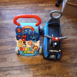 Vtech Learning Walker & Paw Patrol Ride On