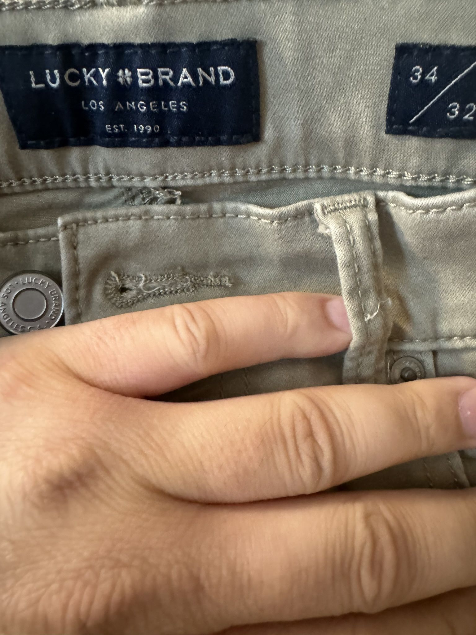 Lucky Brand Jeans (Tan) Size 34