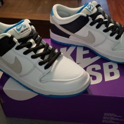 Nike SB Dunk Low Pro Laser Blue Size 12 Men