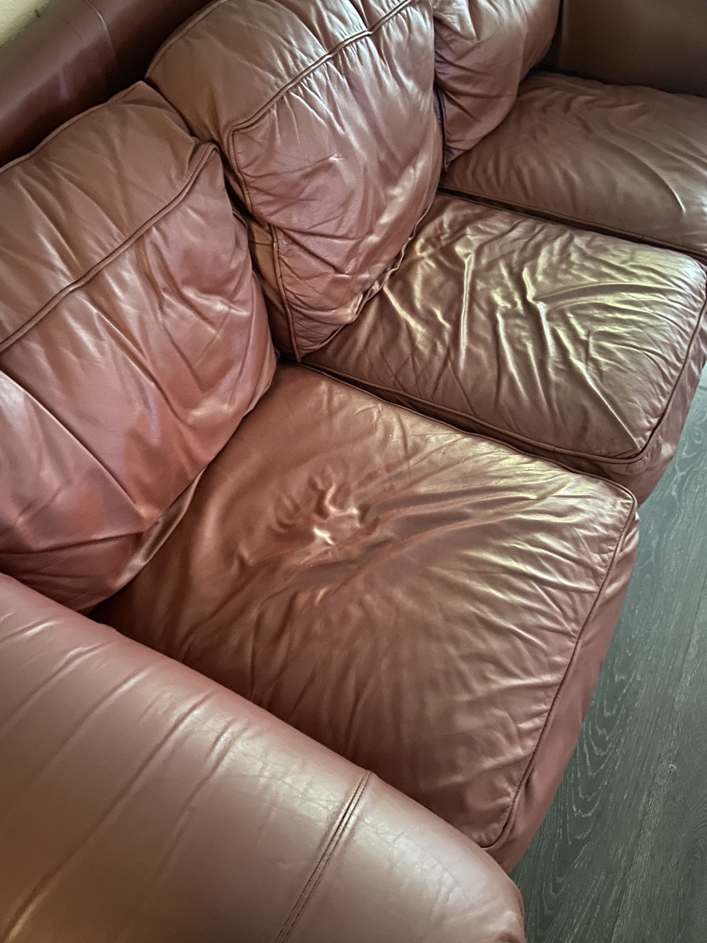Leather Couch