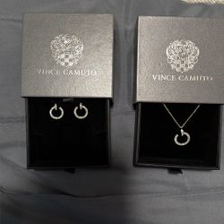 Vince Camuto Earrings And Necklace Brand New