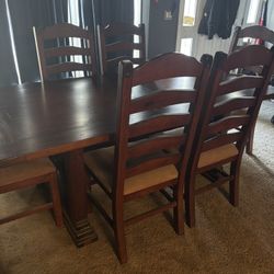 Dining Room Table And Chairs
