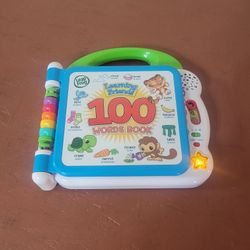 Leap Frog Learning Friends 100 Words Book   -- English & Spanish --  PENDING PICKUP 