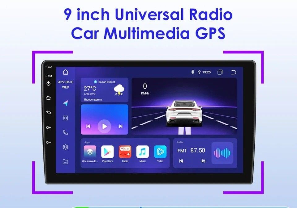 Android 9" radio