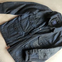 Boys size 10 lined Plaid Flannel shirt Jacket