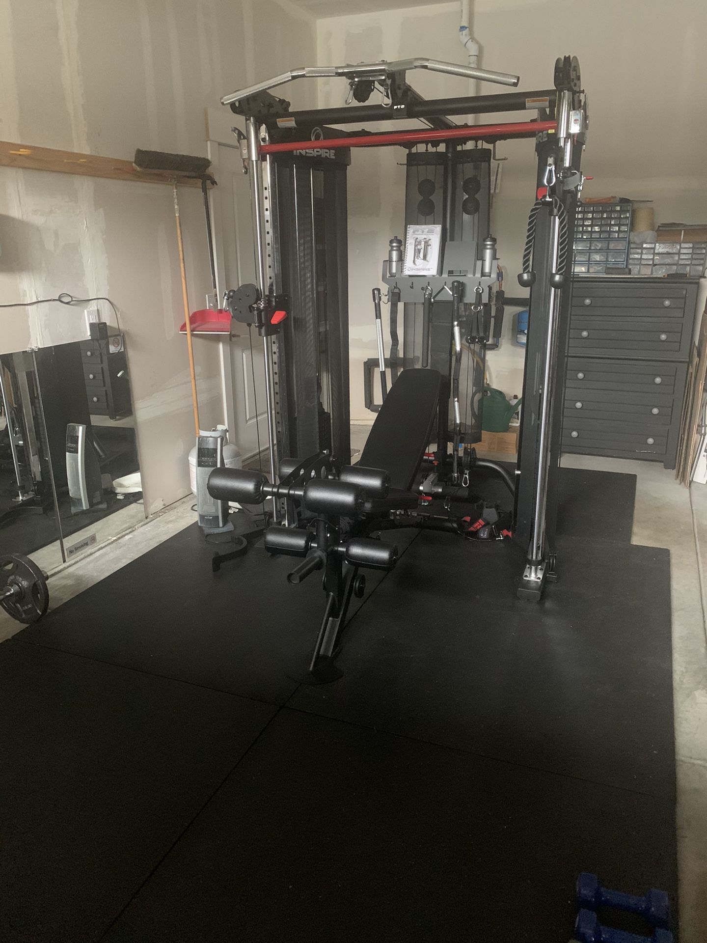 Home gym inspire FT2 trainer