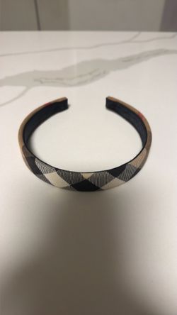 BURBERRY  Check Headband
