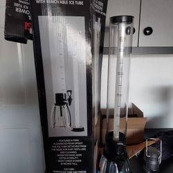 88 Oz Beer And Beverage Tower With Ice Tube
