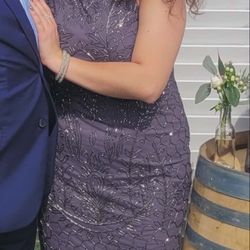 Adrianna Papell Sleeveless Beaded Dress