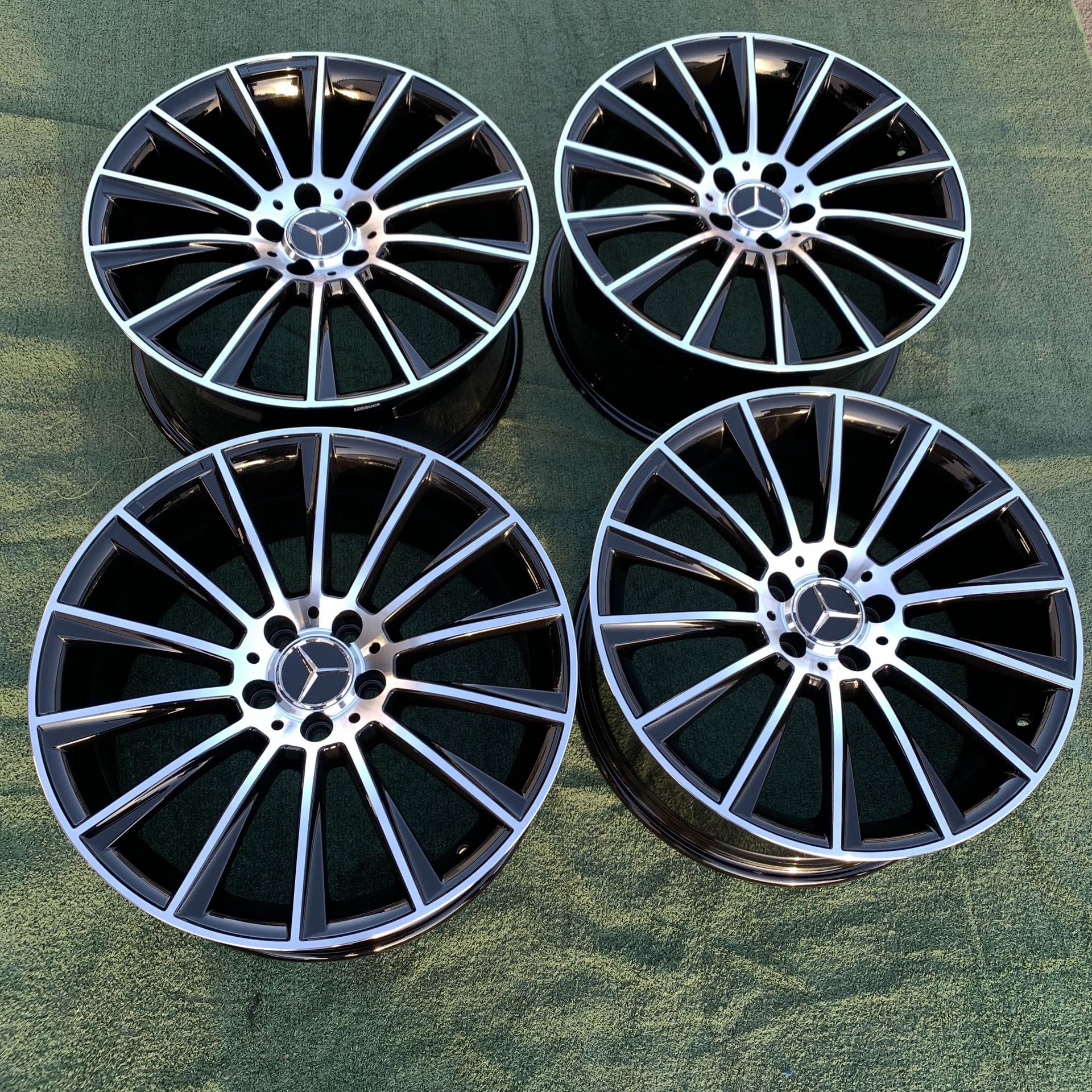 19 Inch Benz Rim New 19 Inch Mercedes Benz AMG Style Rims Wheels 19x8.5 +36, 19x9.5 +43 ...