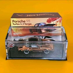 New! 2026 Hot Wheels RLC Exclusive 1988 Porsche 911 Turbo 3.3 Targa Bronze JJY65