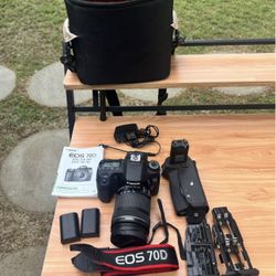 canon 70D camera