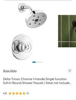 NEW Delta Trinsic Chrome Shower Trim Kit – Model T14258