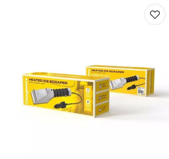 ChargeWorx Electric Heated Ice Scraper