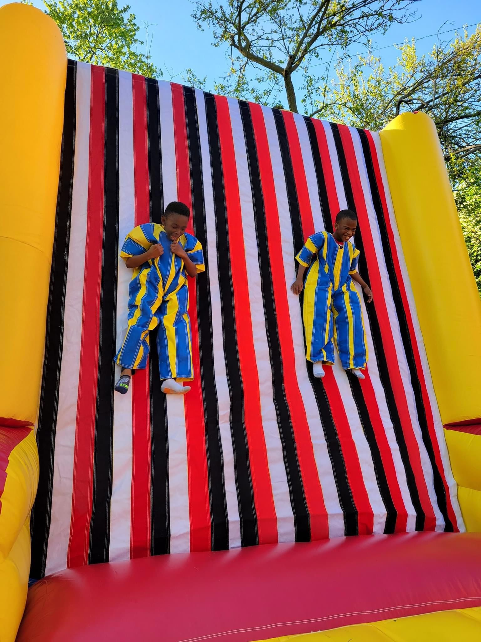 Inflatable Sticky Wall