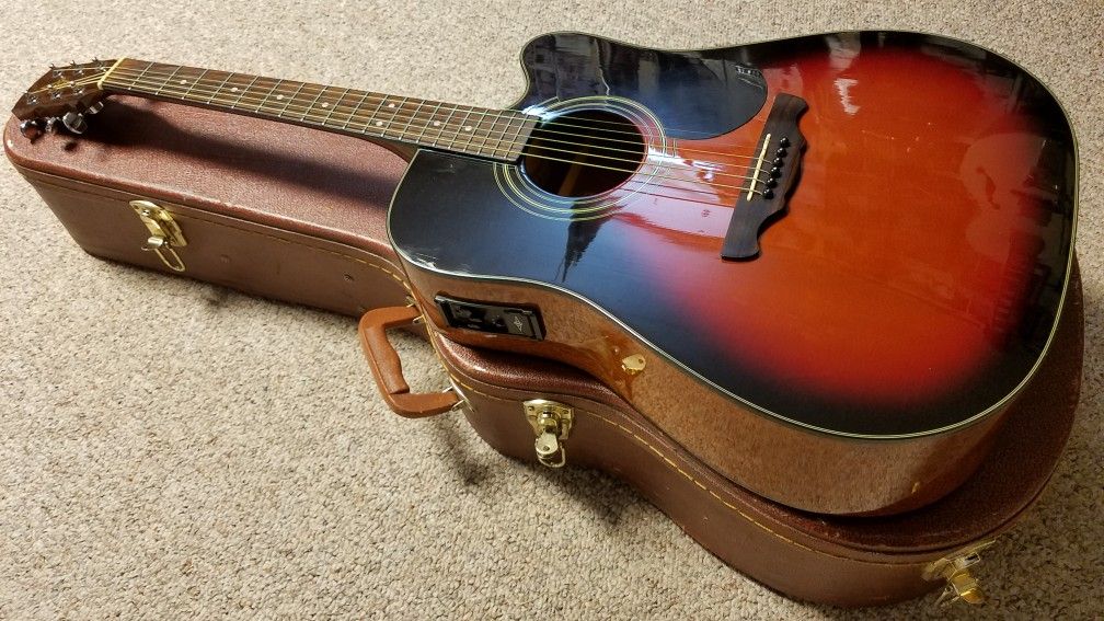 Alvarez RD-20SC 3TS Acoustic/Electric Guitar w/OHSC