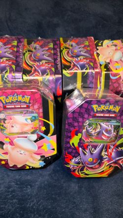 Pokémon TCG Mega Clefable & Gengar ex Tins
