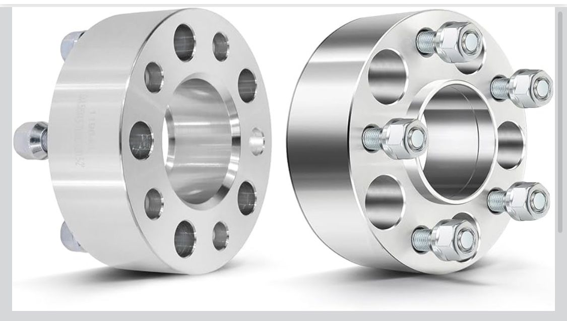 ECCPP 2PCS 2" Wheel Spacers hubcentric 5 Lug 5x4.5 to 5x4.5 5x114.3mm fits for 1 for Ford Crown Victoria || 2007-2014 for Ford Edge || 1991-20. X(36