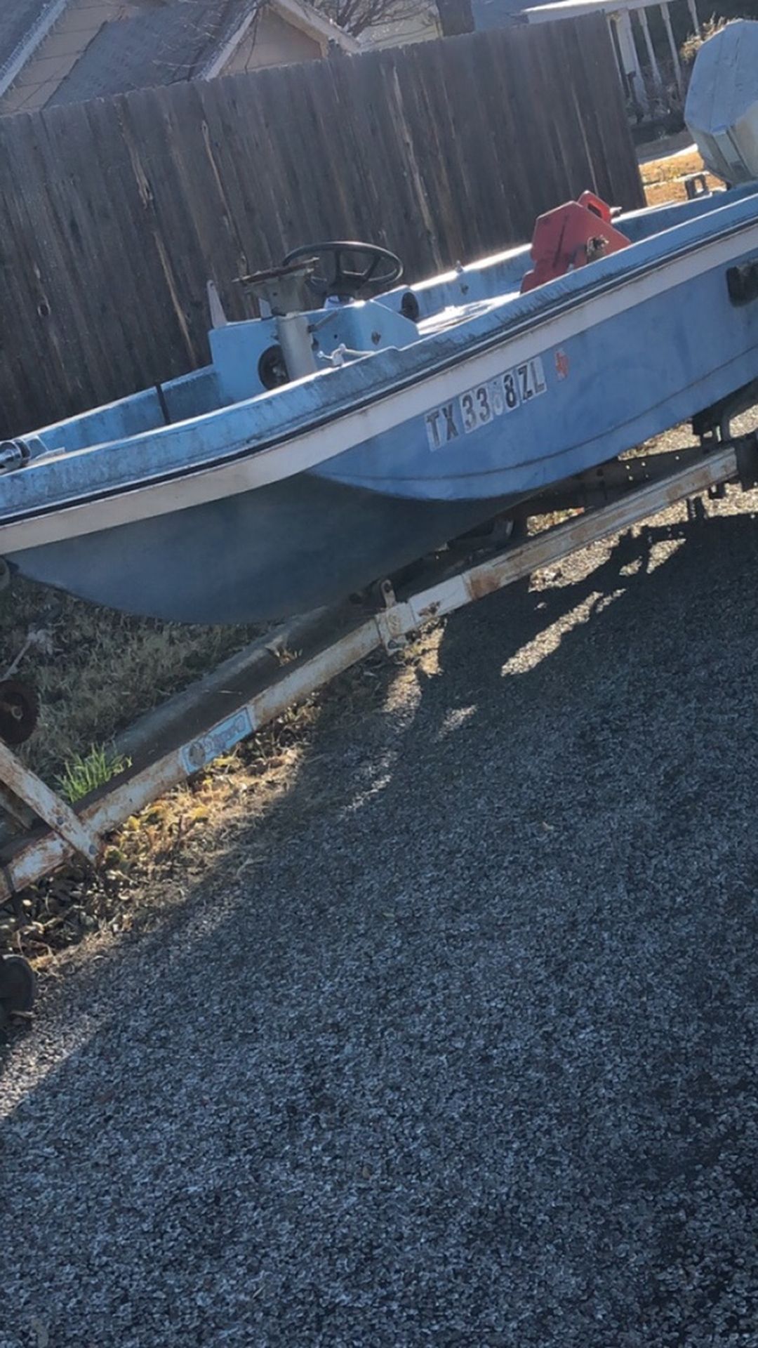 Working Boat Plus Trailer