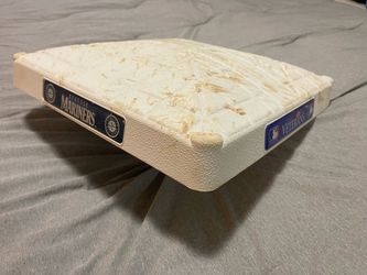 Game used Mariners base.