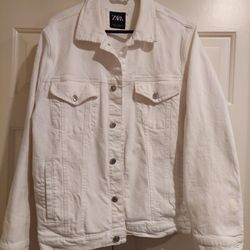 Zara Men's Jean Jacket Size M