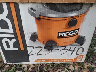Ridgid Shop Vac