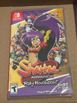 Shantae Advance Risky Revolution For Nintendo Switch (BRAND NEW)
