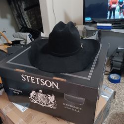 Stetson Sterling Silver/gold/rubies Hat