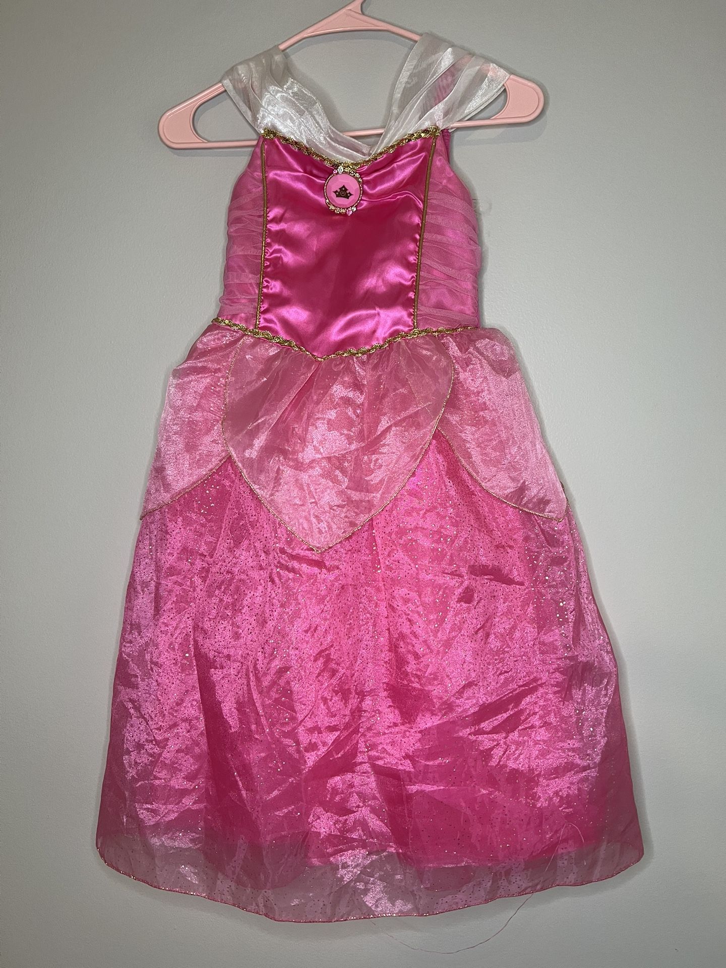 Disney Princess Aurora Dress (Size 5/6)