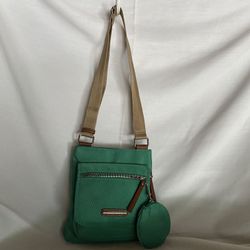 Green Marco Franco canvas bag