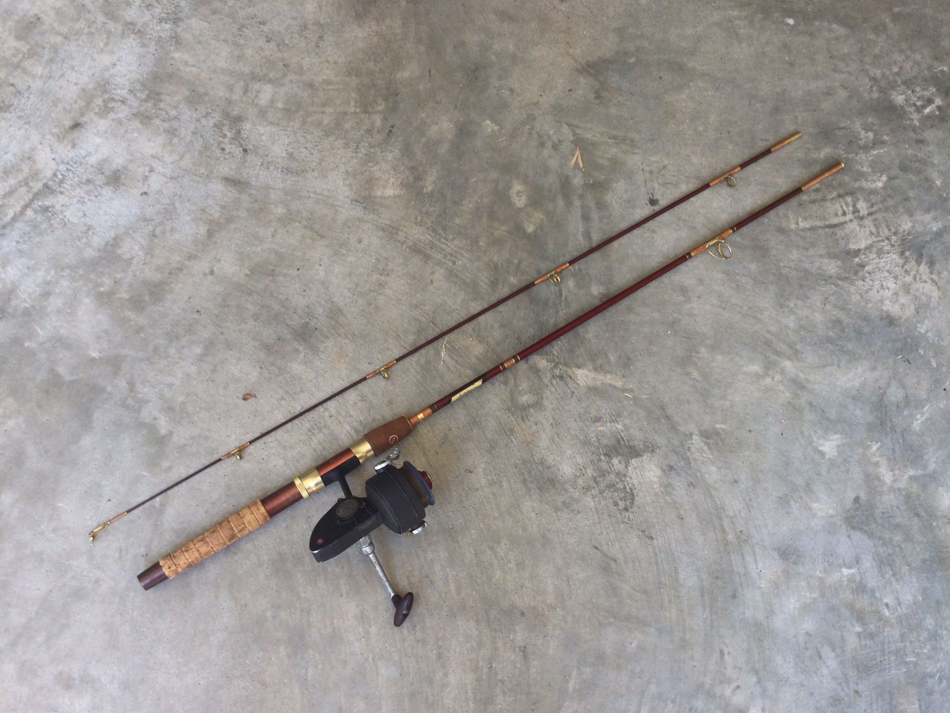 TED WILLIAMS FISHING ROD WITH D-A-M QUICK 331 REEL