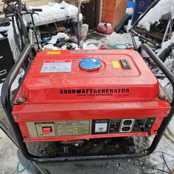 Generator 3300w .nice start and work 