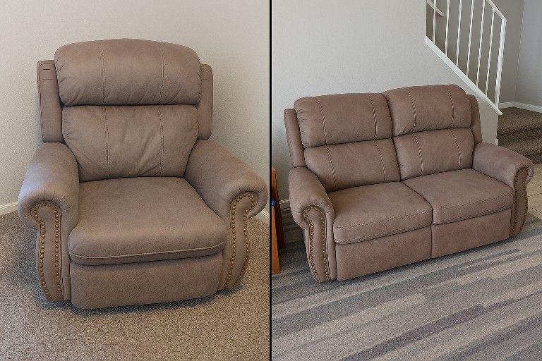 Southern Motion Power Recliner + Loveseat Set - (Priced to Sell! OBO)