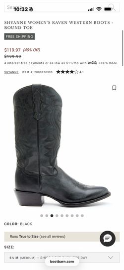 SHYANNE western boots