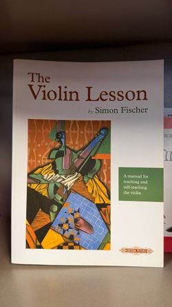 The violin lesson by Simon Fischer