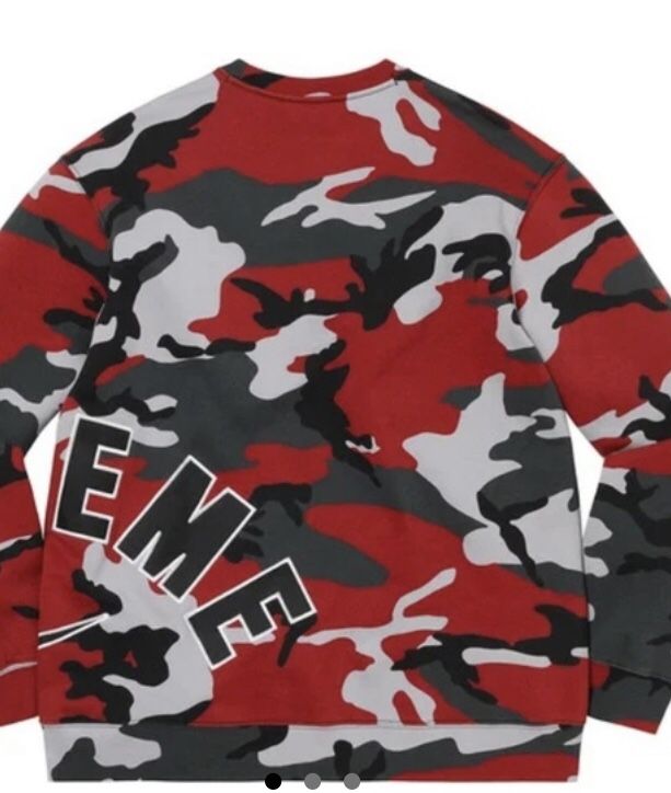 Medium Supreme Nike Arc Crewneck Camp (camo)