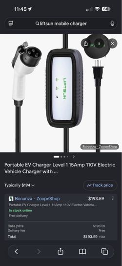 LIFTSUN mobile EV charger