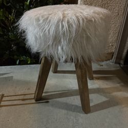 Furry Stool/ Chair 