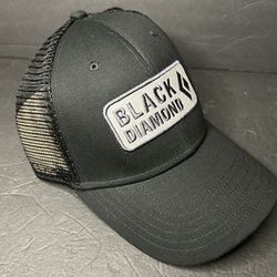 Black Diamond Trucker Hat Snapback