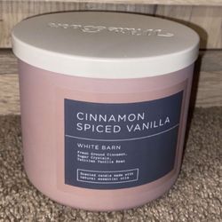 Cinnamon Vanilla Bath And Body Works 3 Wick Candle 